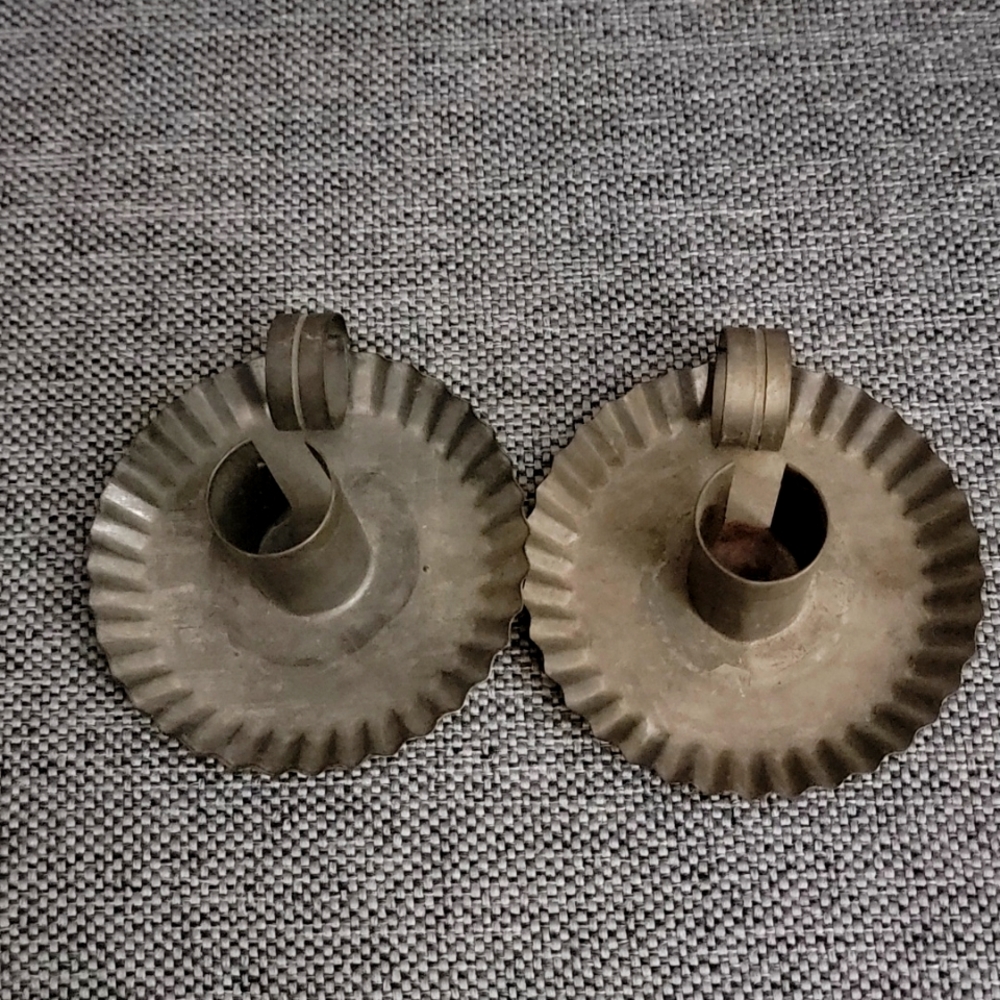 Antique candle holders
